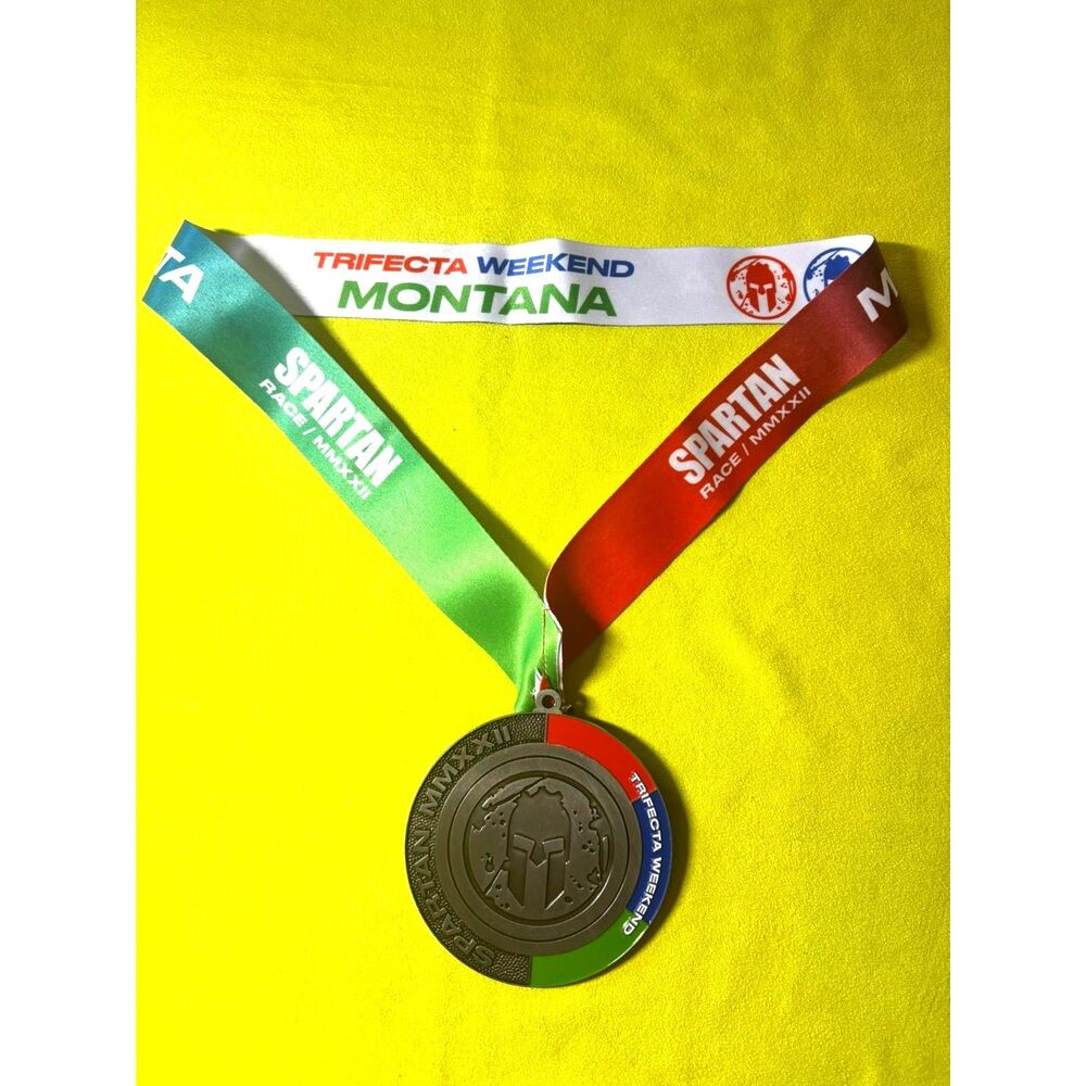 2022 Spartan Montana Trifecta Weekend Medal